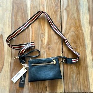 Black cross body bag